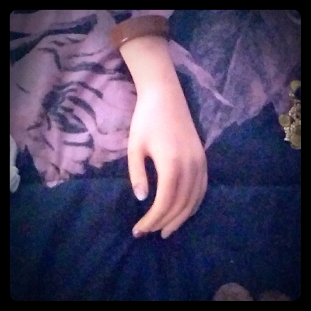 Manican hand for nail prep